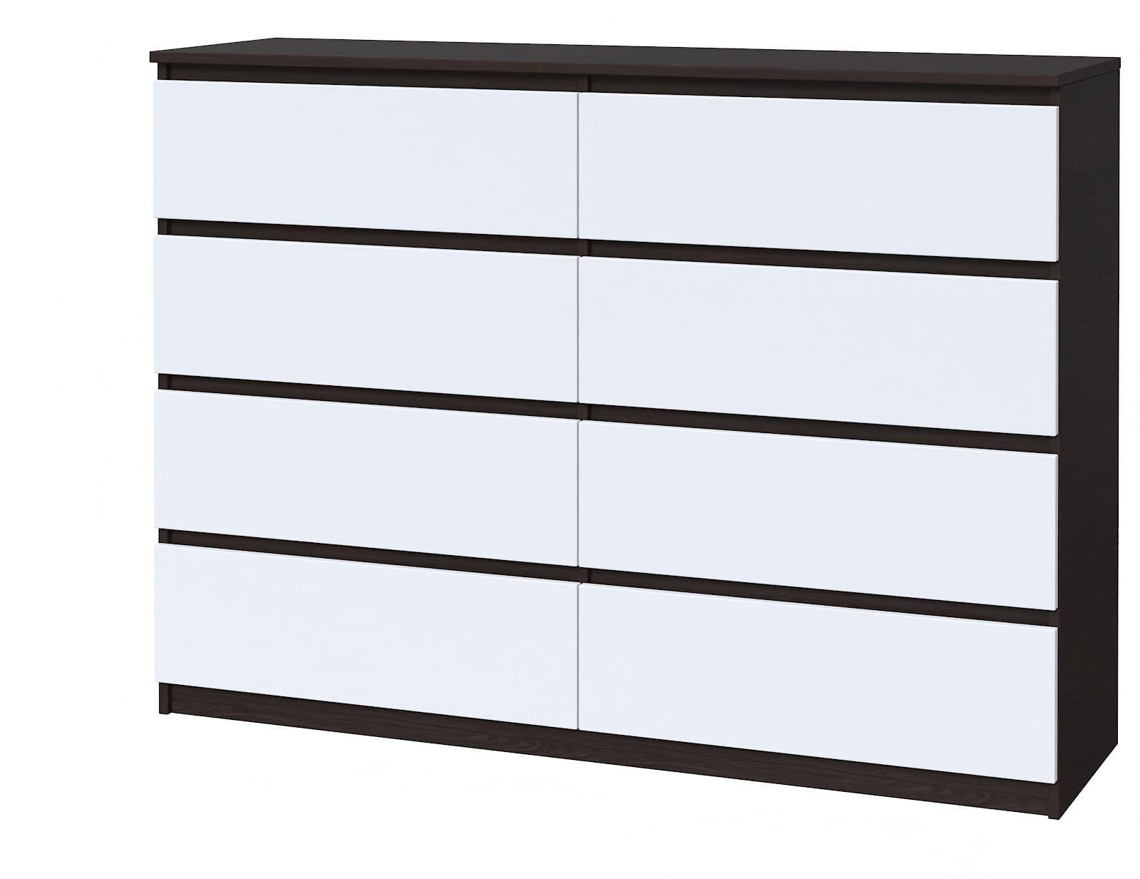 Комод Мастер Форм Брайт ДСП 1300х376х950 мм Венге магія/Білий (20103) Комод Мастер Форм Брайт ДСП 1300х376х950 мм Венге магія/Білий (20103)