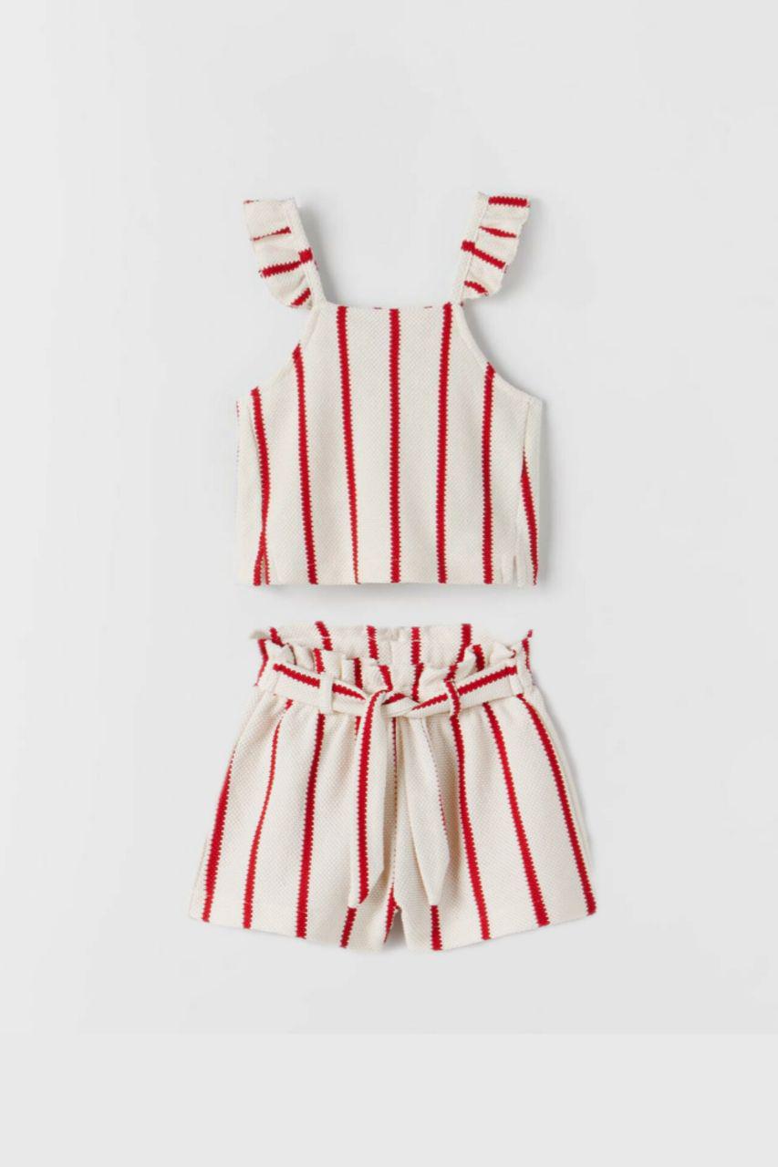 Костюм для девочки Zara летний 134 см (5767702067)