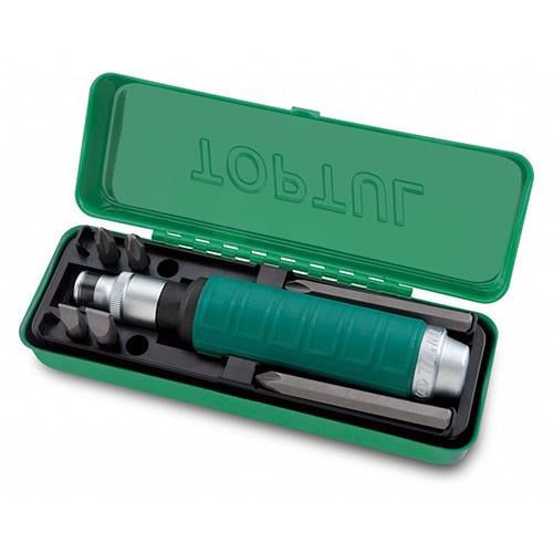 отвертка ударно-поворотная TOPTUL GAAD0808 с насадками 8 ед. (32703361)