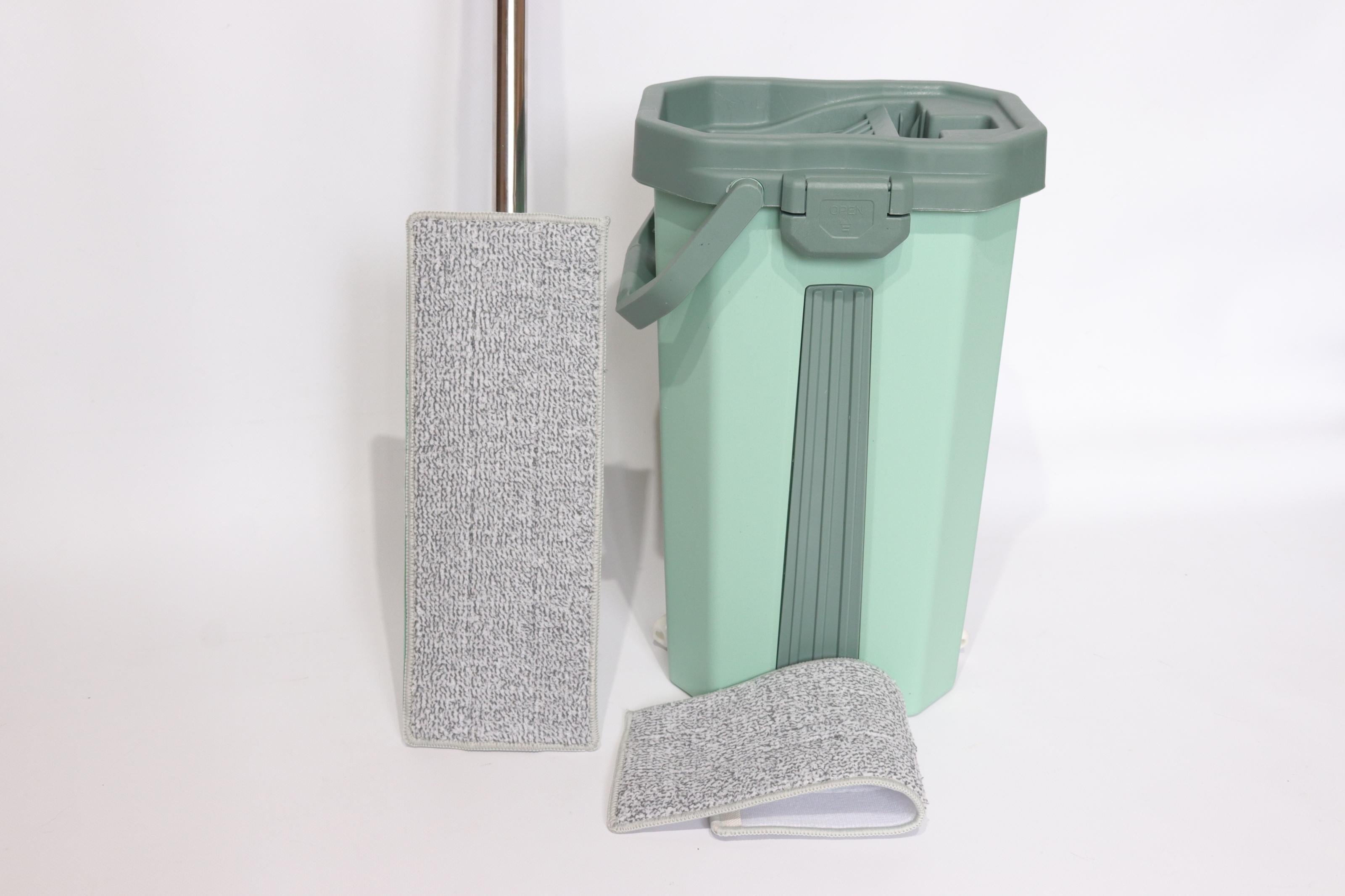 Швабра з відром та автоматичним віджимом Cleaning Expert 2407/ turquoise Швабра з відром та автоматичним віджимом Cleaning Expert 2407/ turquoise