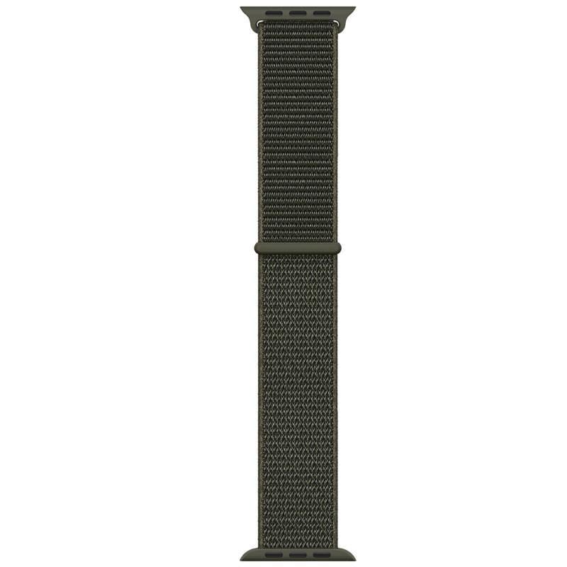 Ремінець Nylon для Apple watch 38 мм/40 мм /41 мм Зелений/Cargo Khaki (00000039057_22)
