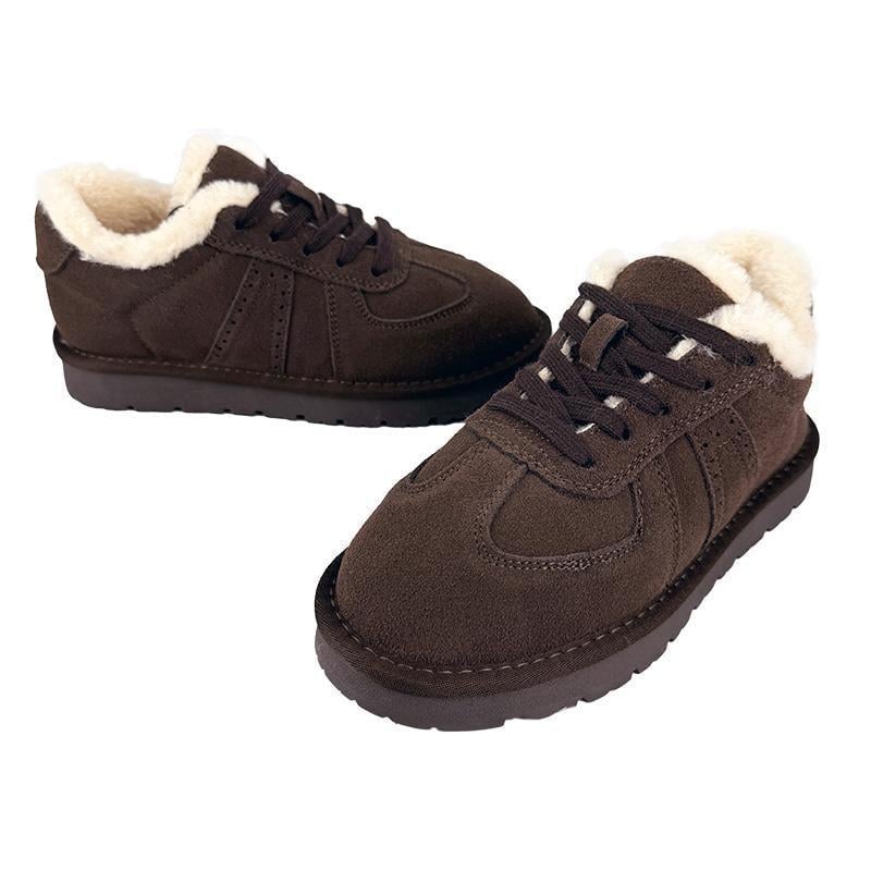 Кеди жіночі замшеві зимові 5073-24 p. 41 26,5 см Темно-коричневий - фото 2 Кеди жіночі замшеві зимові 5073-24 p. 41 26,5 см Темно-коричневий - фото 2