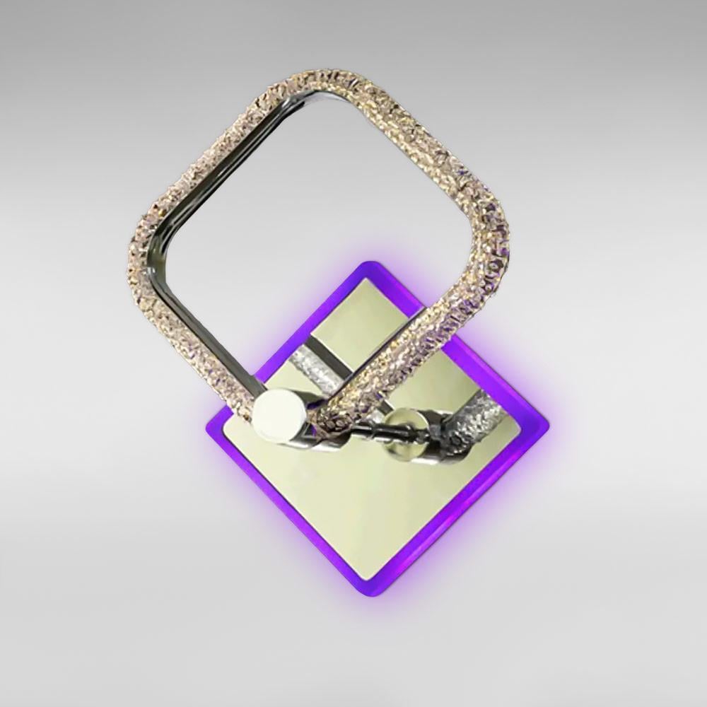 Светильник настенный светодиодный Light House SC-19287/1W CR PK/BU/PL 22W/10W 300х220х100 мм Хром