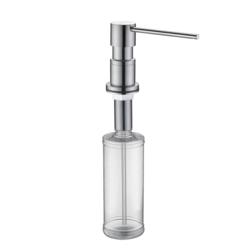 Дозатор для моющего средства Gappo G402-5 латунь/пластик 300 мл Сатин