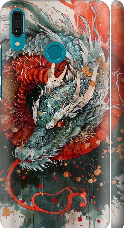 Чехол на Huawei Y9 2019 Стихия огня (6101m-1602-42517)