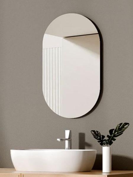 Зеркало овальное с подсветкой Капсула S 45х90 см (10005S-4590stW)