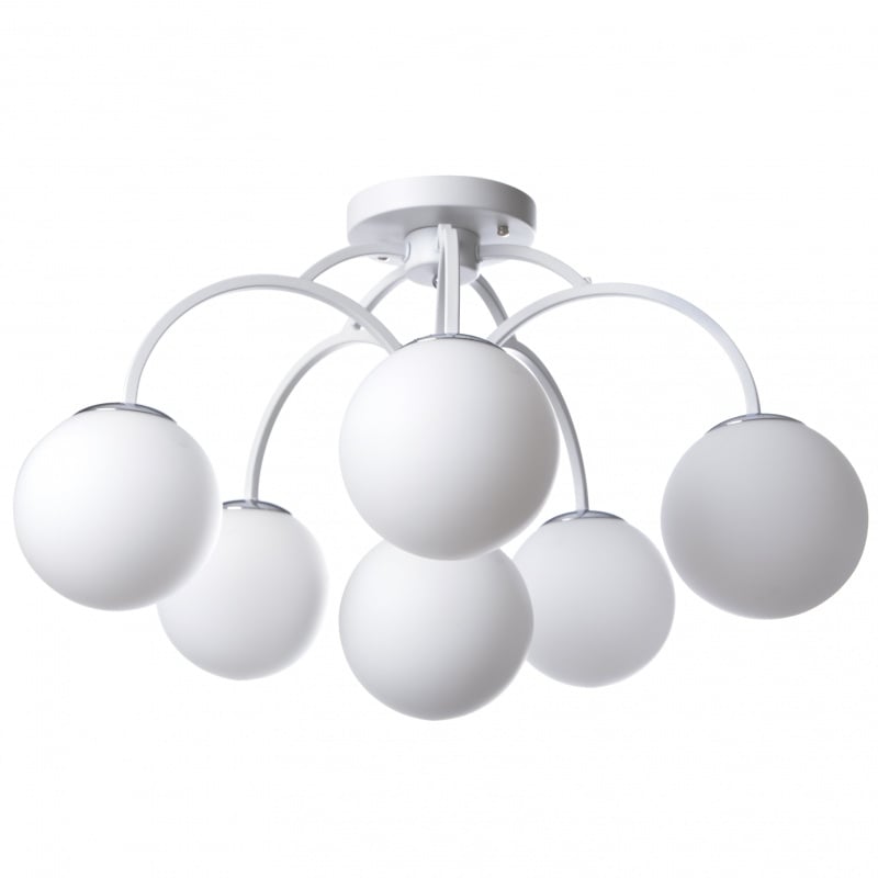 Люстра Brille BL-430S/6 E27 WH (22-754)