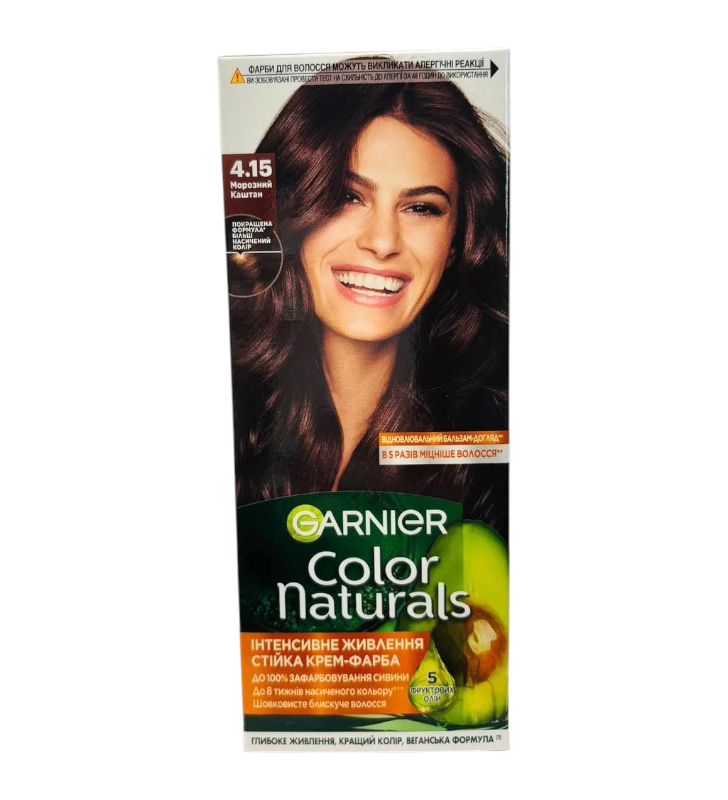 Краска для волос Garnier Color Naturals 4.15 Морозный каштан