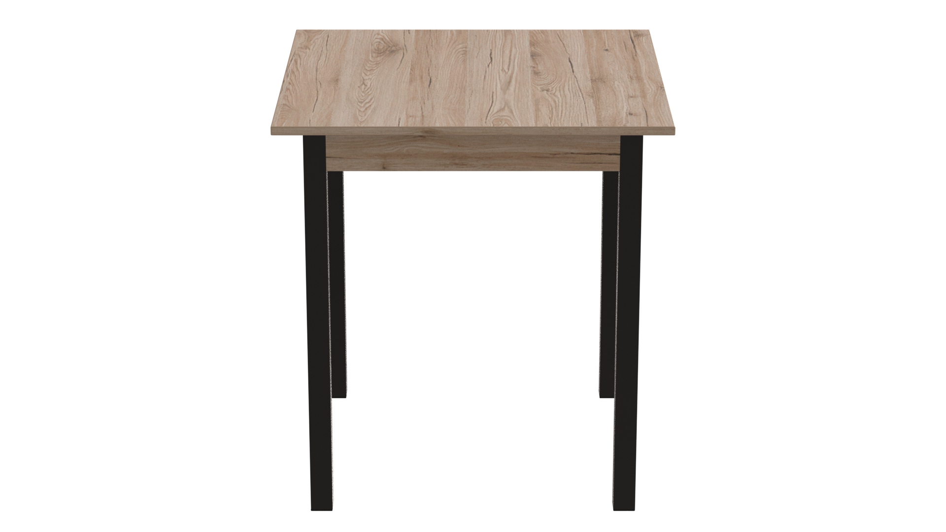 Стол кухонный Ferrum-decor Диего ДСП 16 мм 75x80x80 см Черный/Дуб Сан-Марино (DIE0002) - фото 3 Стол кухонный Ferrum-decor Диего ДСП 16 мм 75x80x80 см Черный/Дуб Сан-Марино (DIE0002) - фото 3