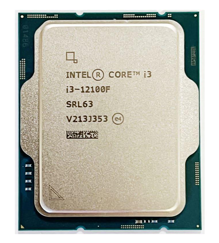 Процессор Intel Core i3 12100F BX8071512100F s1700 8T 4,3 ГГц