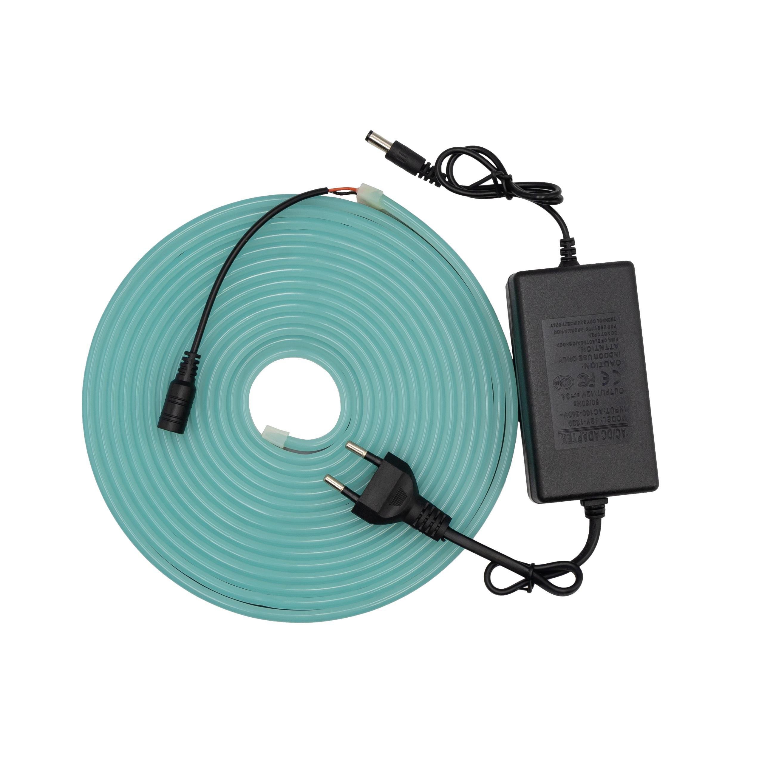 Світлодіодна стрічка неонова Prolum готовий набір 6x12 12V 5 м Блакитний лід (28522764) - фото 1 Світлодіодна стрічка неонова Prolum готовий набір 6x12 12V 5 м Блакитний лід (28522764) - фото 1