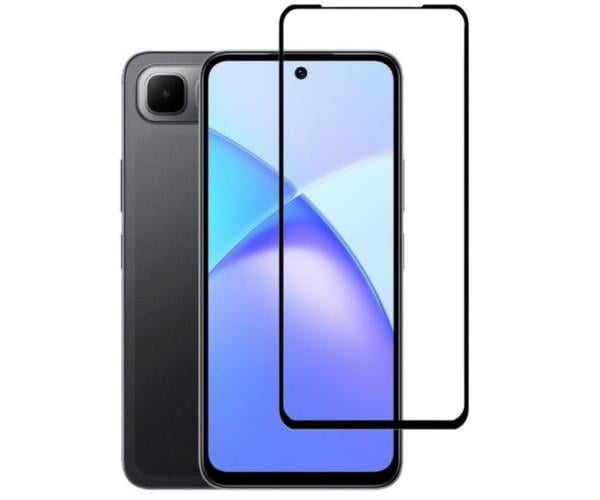 Защитное стекло 3D Full Screen Tempered Glass для Infinix Smart 10 Plus Black