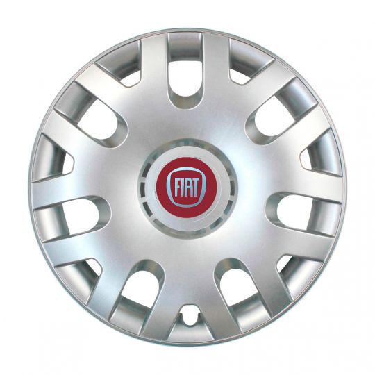 Автомобильные колпаки SKS 204 R14 с логотипом Fiat 4 шт. Серебристый Автомобильные колпаки SKS 204 R14 с логотипом Fiat 4 шт. Серебристый