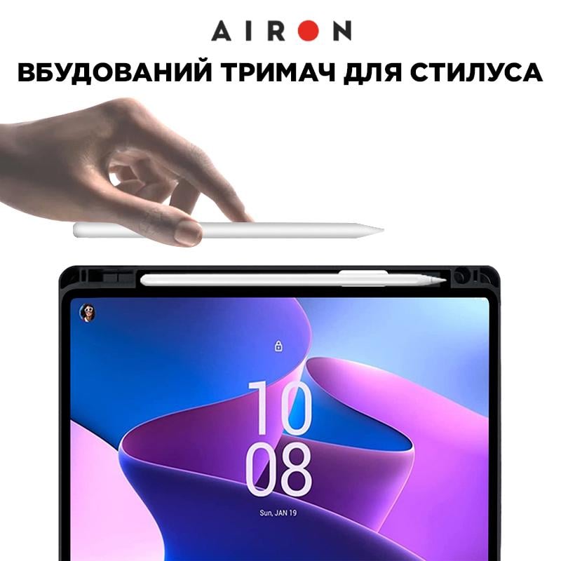 Чехол AIRON Premium для Lenovo tab M10 Plus (482235278110012) - фото 6