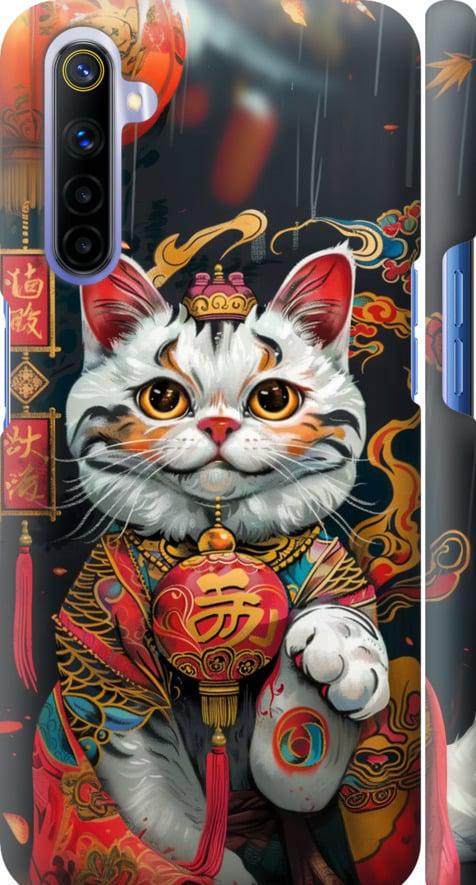 Чехол на Realme 6 China Cat v2 (6135m-1913-42517) Чехол на Realme 6 China Cat v2 (6135m-1913-42517)