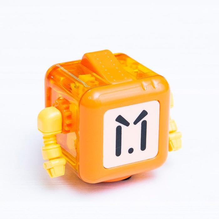 Антистресс кубик Robot Оранжевый (23281216) - фото 1 Антистресс кубик Robot Оранжевый (23281216) - фото 1