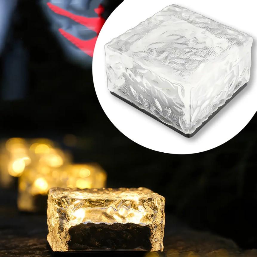 Фонарь на солнечной батарее садовый Ice cube Теплый белый (MX-00009025) - фото 5 Фонарь на солнечной батарее садовый Ice cube Теплый белый (MX-00009025) - фото 5