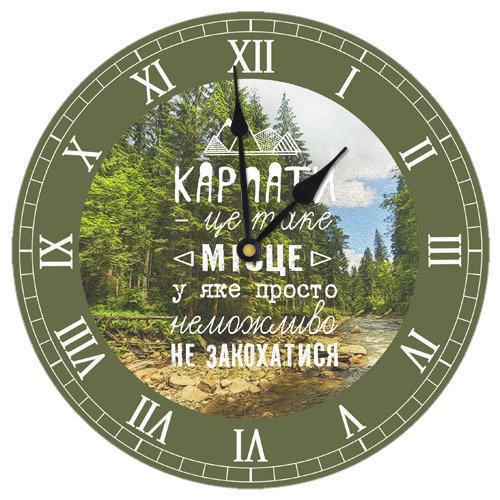 Часы настенные круглые Presentville 36 см (CHR K KAR011)