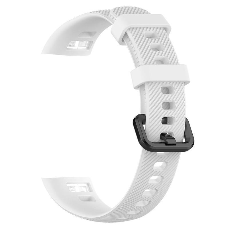 Ремешок для фитнес-браслета Honor Band 4 силиконовый Белый