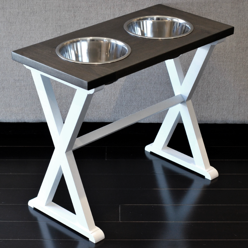 Подставка под миски для собак из дерева Ружом Зефир/Венге (ПСО-00162012)