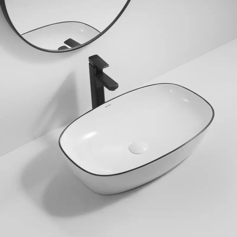 Раковина накладна для ванної кімнати MIXXUS Premium DIVERSE 500х380х140 мм (MP6549) - фото 2 Раковина накладна для ванної кімнати MIXXUS Premium DIVERSE 500х380х140 мм (MP6549) - фото 2