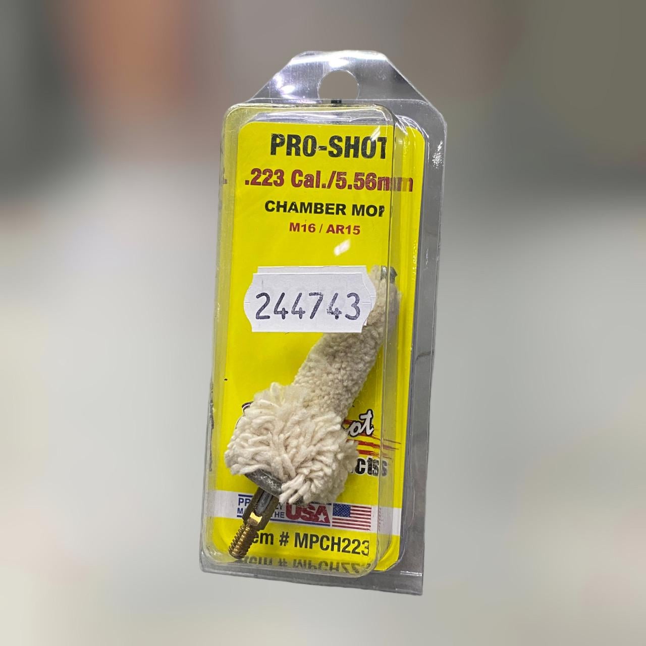 Ерш для чистки патронника Pro-Shot кал .223/5,56 мм хлопок 8/32М (MPCH223)