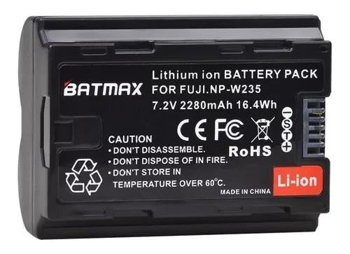 Аккумулятор Batmax NPW235 для камер FujiFilm XT4 2280 ma Аккумулятор Batmax NPW235 для камер FujiFilm XT4 2280 ma