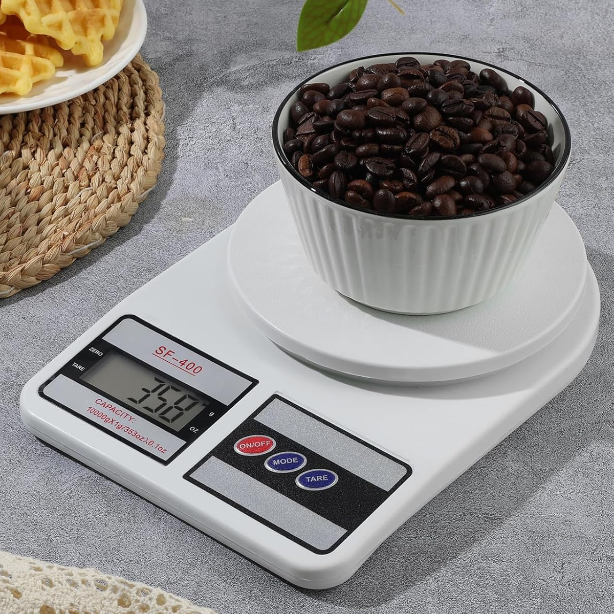 Весы кухонные до 10 кг с функцией ТАРА весы для кухни настольные для взвешивания на батарейках (0067495) Весы кухонные до 10 кг с функцией ТАРА весы для кухни настольные для взвешивания на батарейках (0067495)