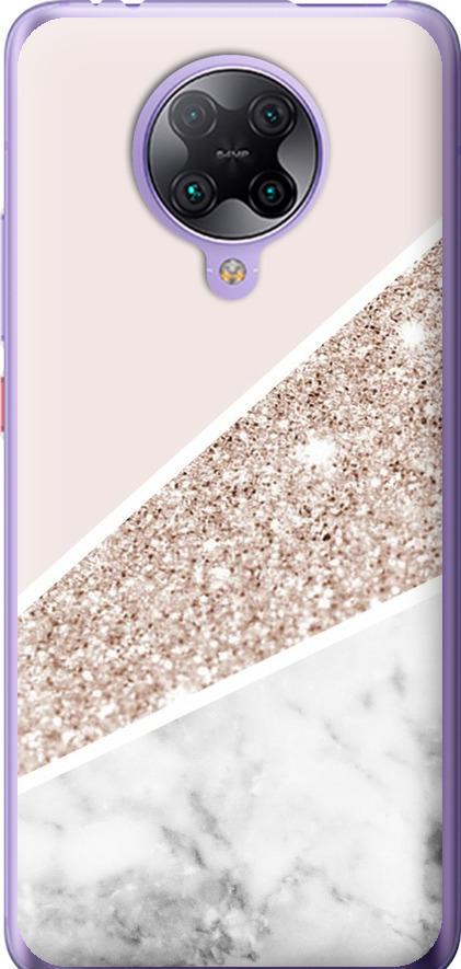 Чехол на Xiaomi Redmi K30 Pro Пастельный мрамор (4342u-1899-42517)