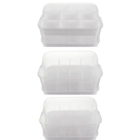 Контейнер для конструктора Kruzzel 25758 4 уровня модульный (25758)