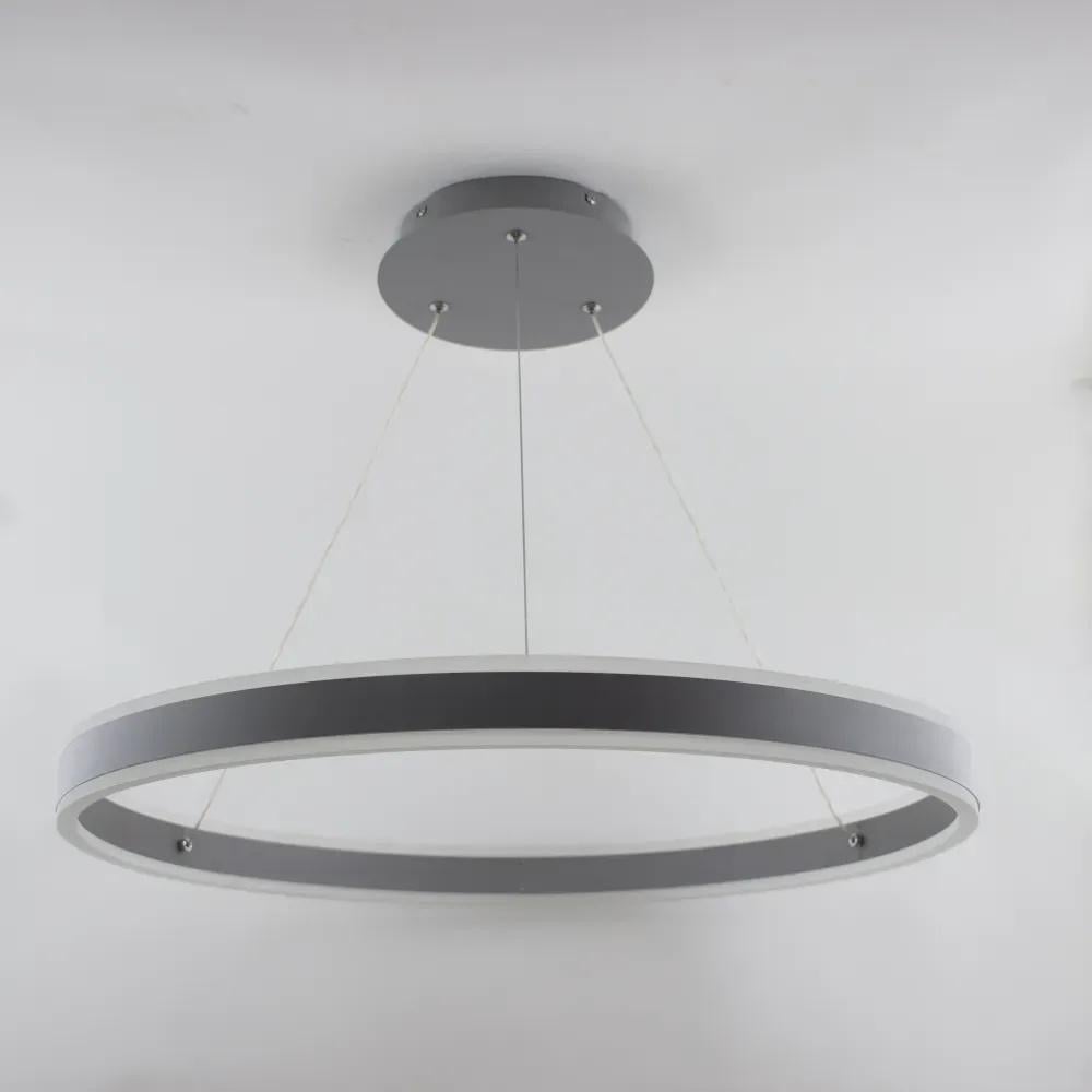 Люстра светодиодная ESLLSE STELLA 96W R/APP/600Х1200/220V/IP20 White/Grey (27712852)