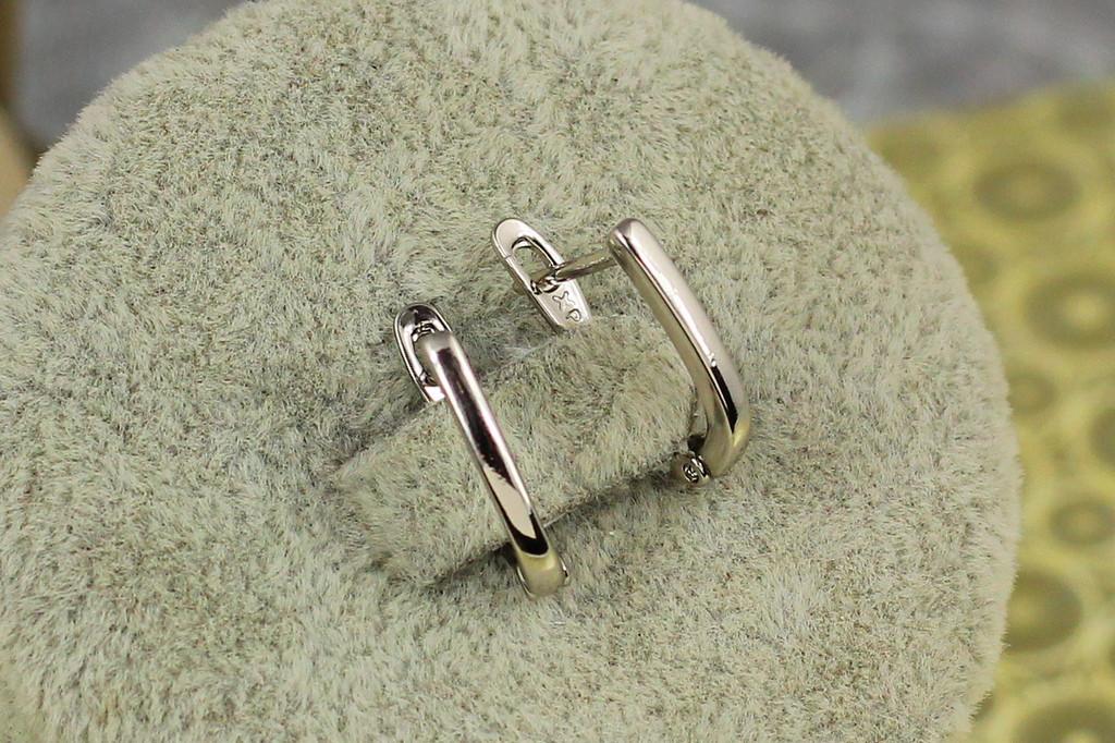Серьги Xuping Jewelry дорожки 1,5 см Серебристый (2427313356)