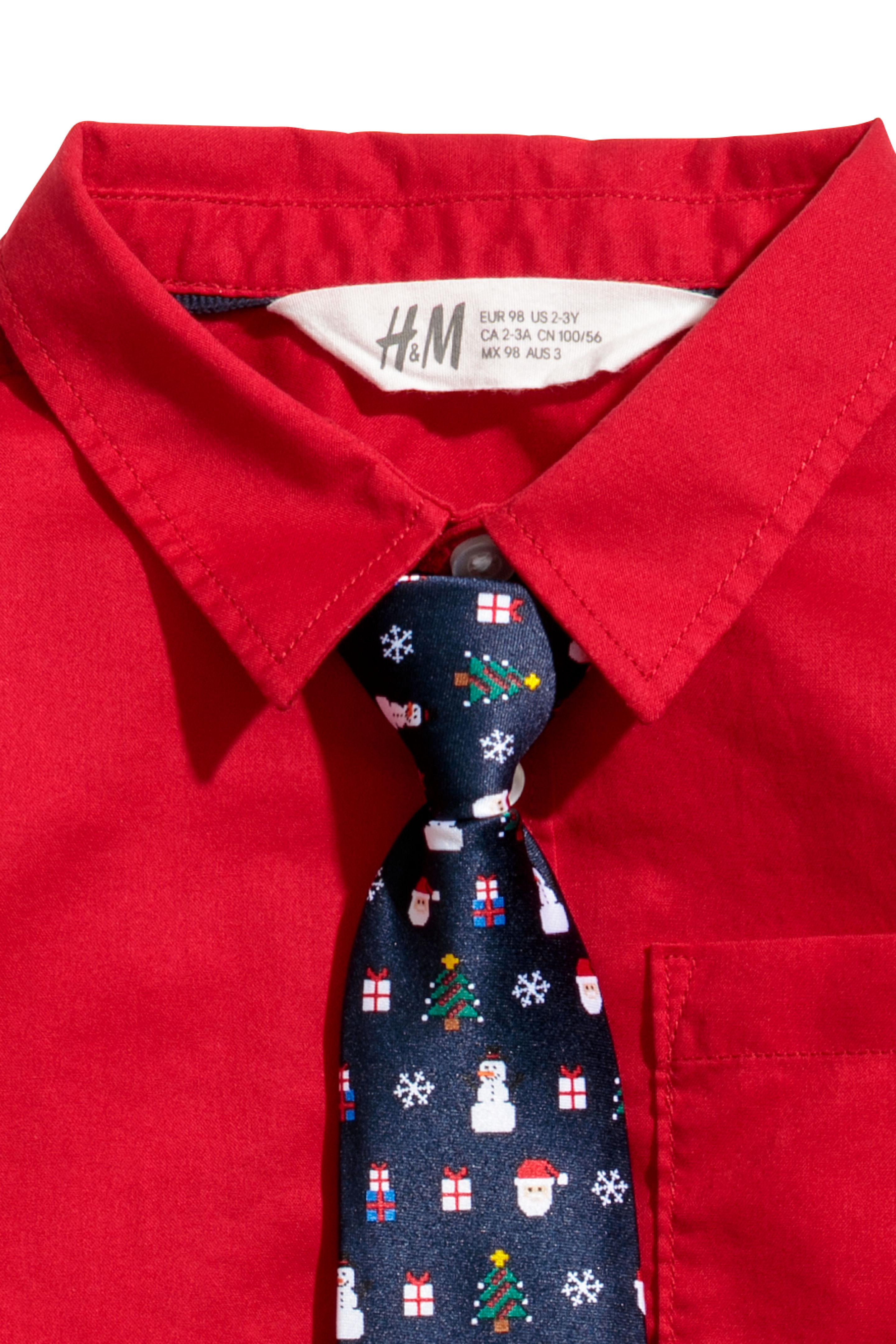 Галстук H&M One size Темно-синий (5038206) - фото 2