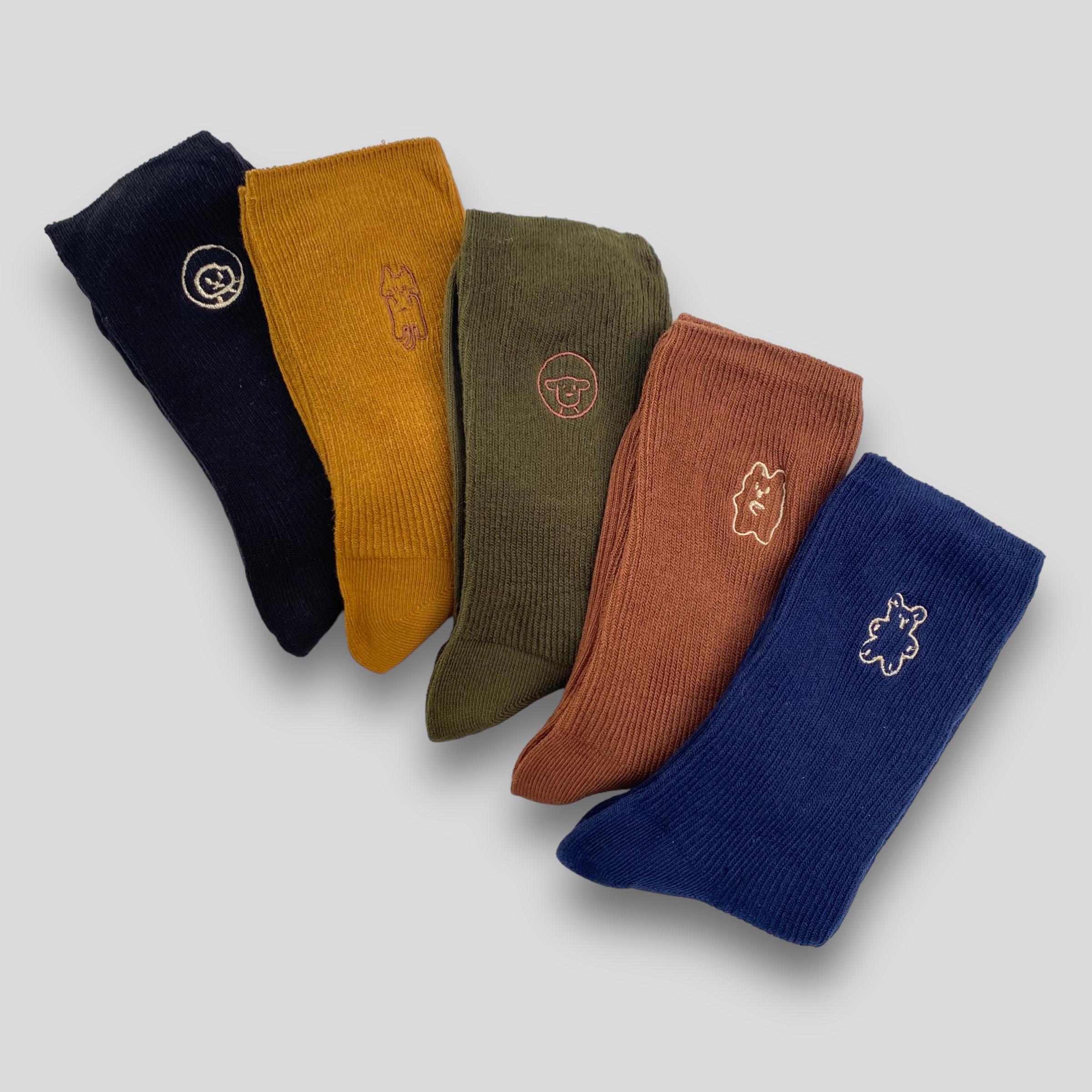 Носки женские с вышивкой высокие в рубчик 5 пар р. 36-41 (I8-JBY560/5p) Носки женские с вышивкой высокие в рубчик 5 пар р. 36-41 (I8-JBY560/5p)