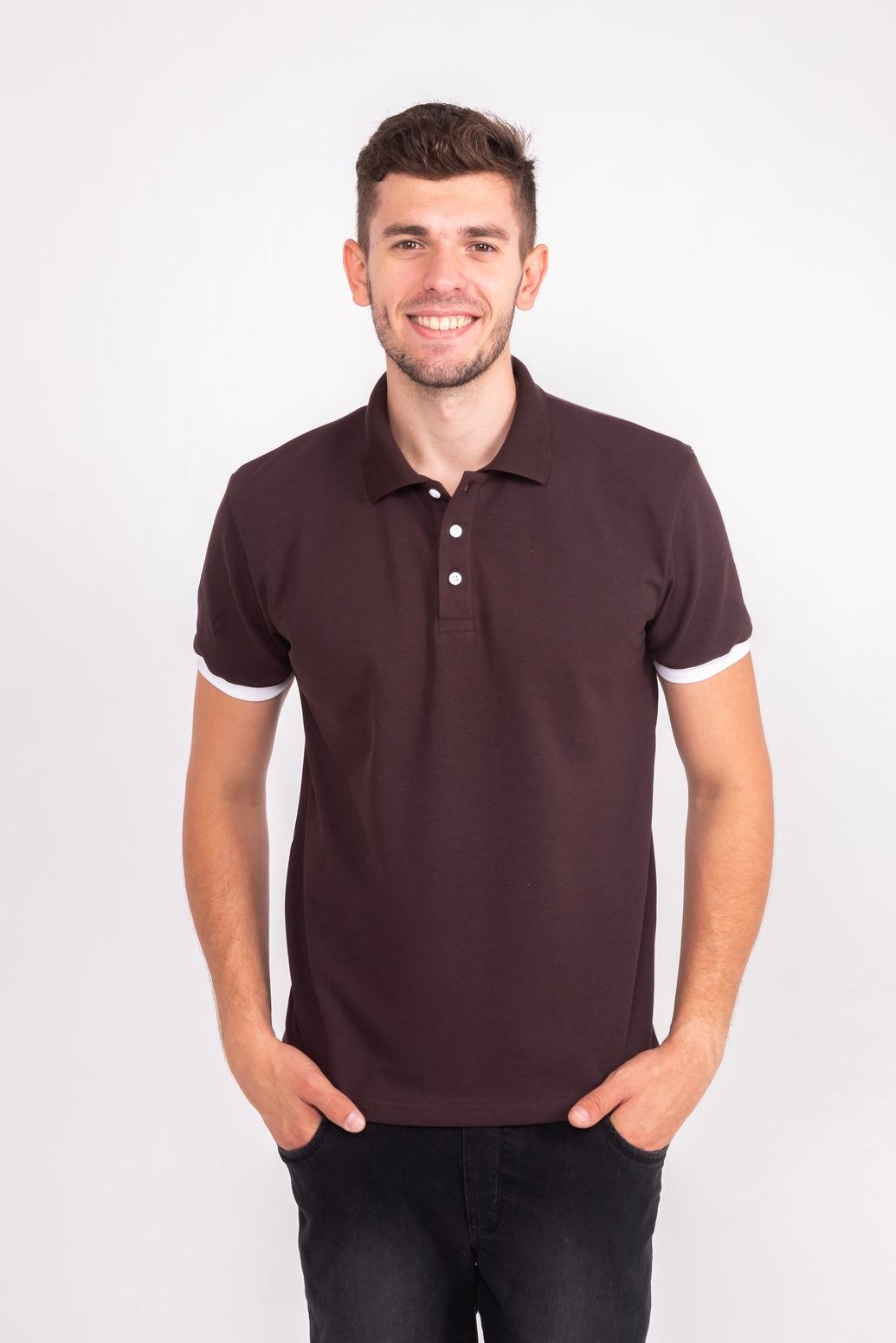 Поло TvoePolo XXXL Коричневый (518-18xxxl)