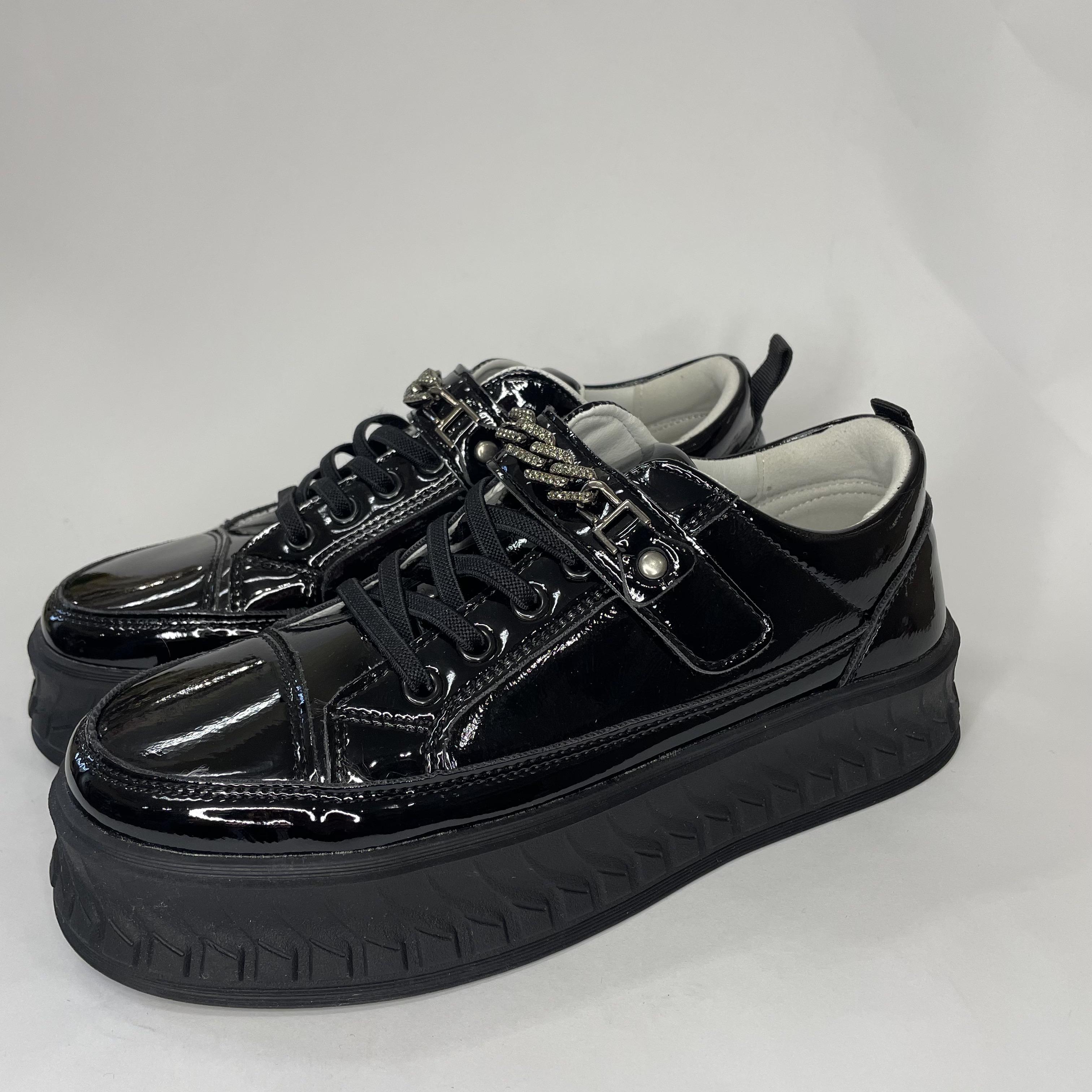 Туфлі дитячі Apawwa 3560/36 р. 36 23 см Чорний (32307865)