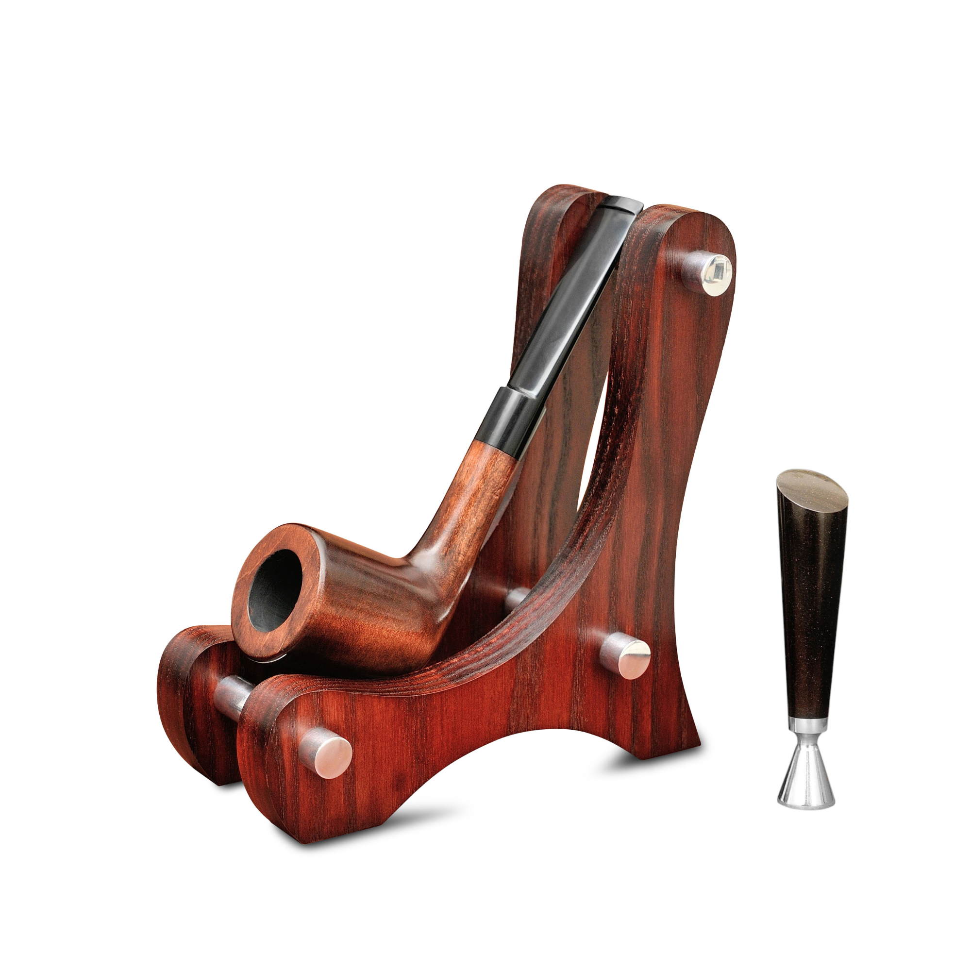 Набір люлька ручної роботи KAF4 підставкою/тампером Груша