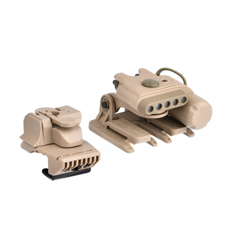 Фонарь армейский Airsoft Wadsn Gen 3 на шлем Койот (7032481)