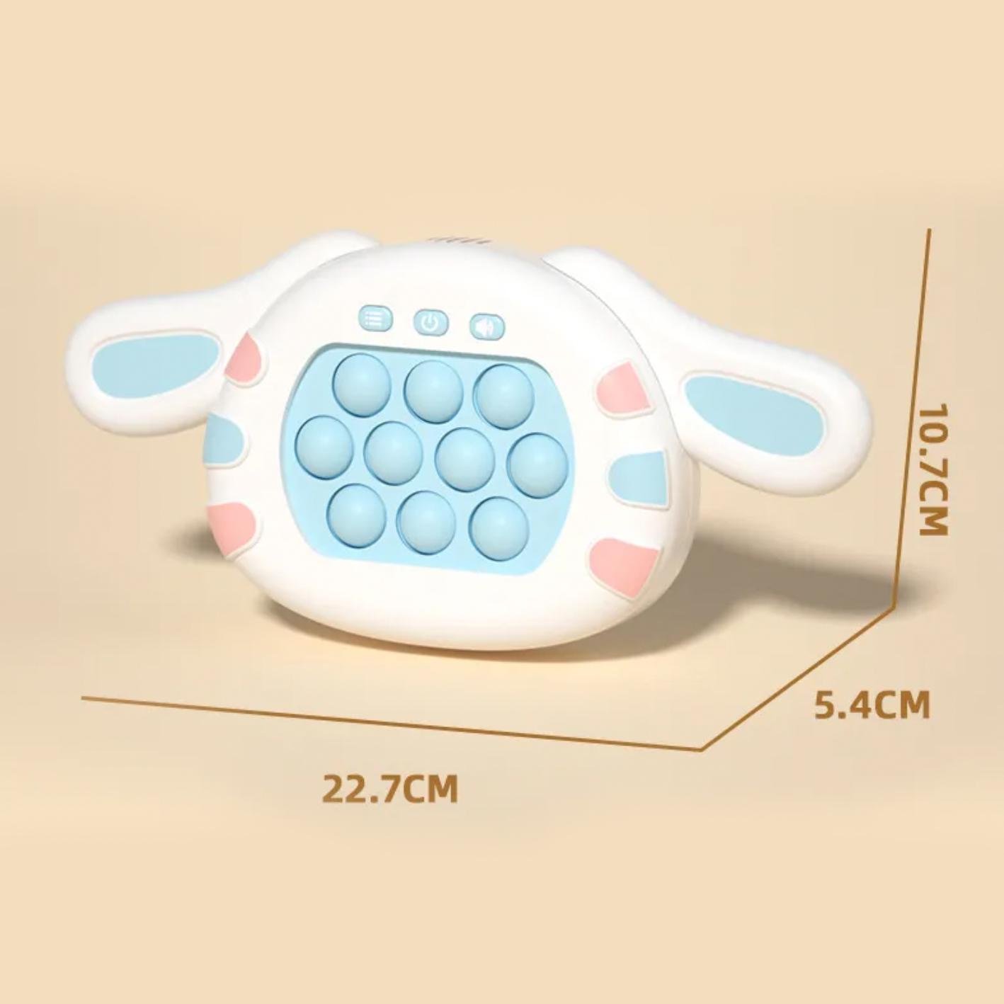 Интерактивная игрушка Quick Push Game Pop It Rabbit Anime White/Blue (13749201) - фото 3