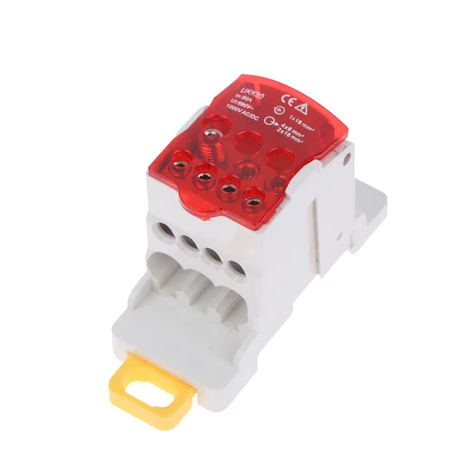 Розподільний блок на DIN-рейку 80 А Розподільний блок на DIN-рейку 80 А