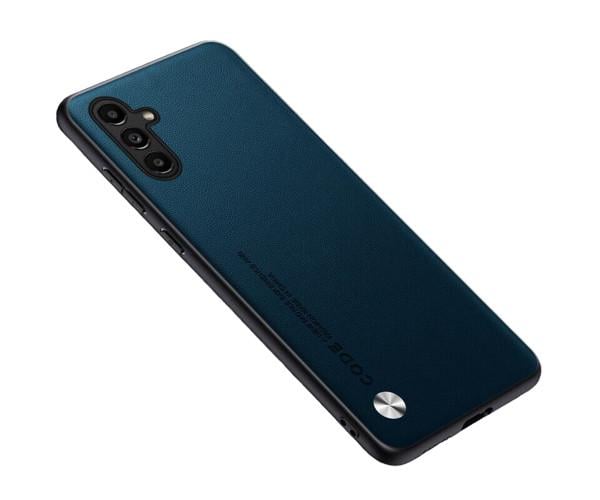 Кожаный чехол - накладка CODE Tactile Experience для Samsung Galaxy S23 FE Зеленый