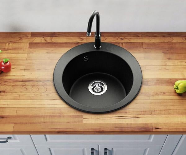 Мойка для кухни Smart House Veneta гранитная Черный - фото 1 Мойка для кухни Smart House Veneta гранитная Черный - фото 1