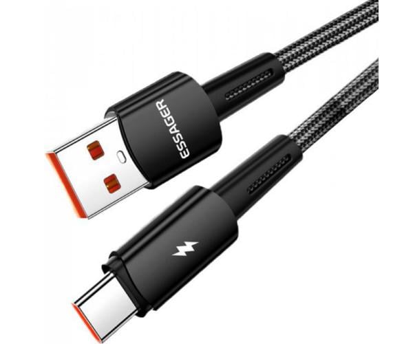 Кабель USB Data Essager Sunset USB to Type C 120W 2 м Black