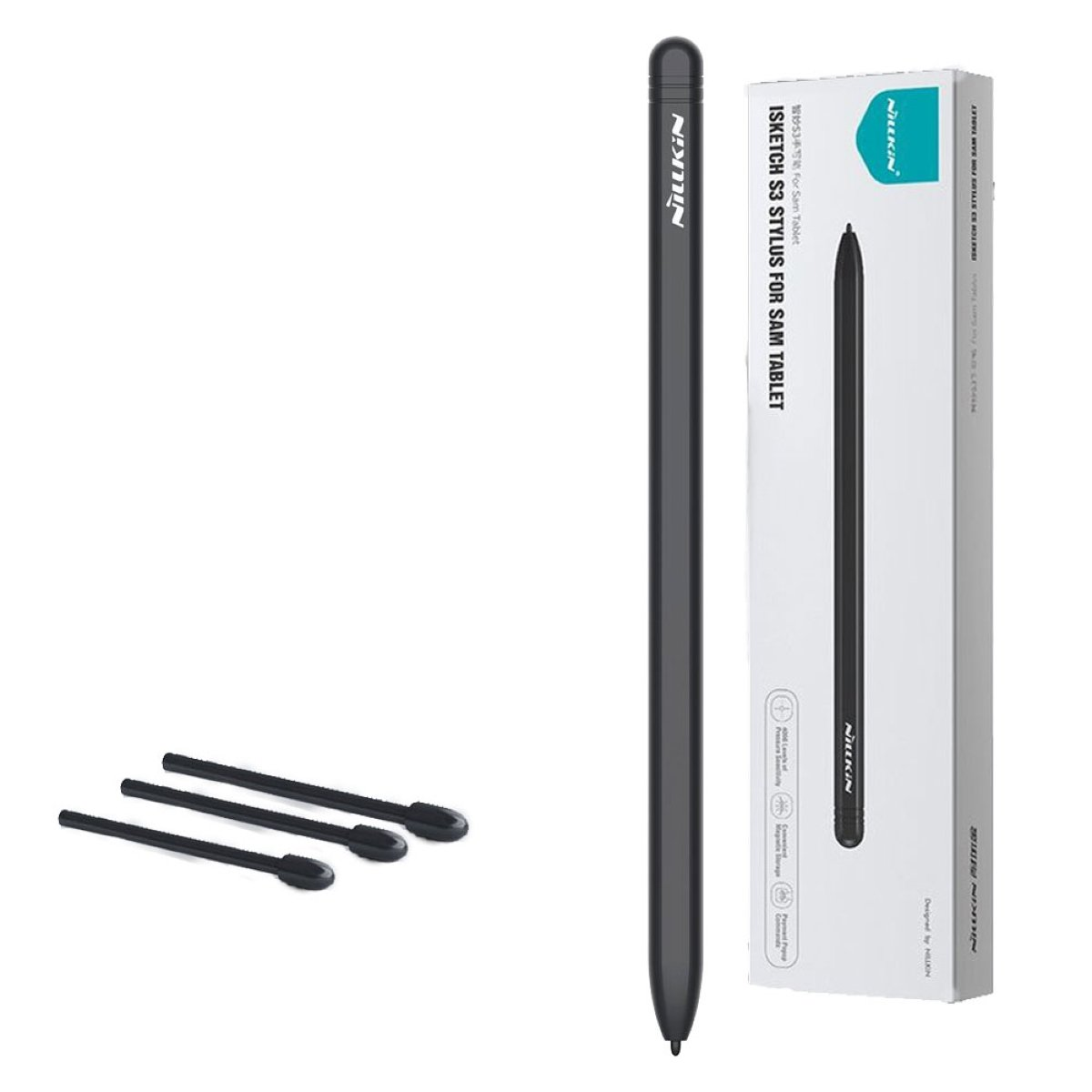 Стилус карандаш Nillkin iSketch S3 Stylus для Samsung Galaxy Tablet Black (6902048280021)