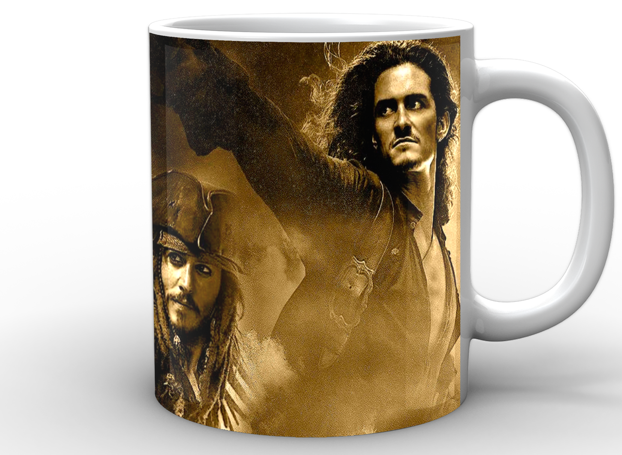 Чашка GeekLand Pirates of the Caribbean Джек/Уилл и элизабет (PC.02.022)