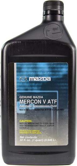 Мастило трансмісійне Mazda Mercon V ATF and PSF 0,946 л (992)
