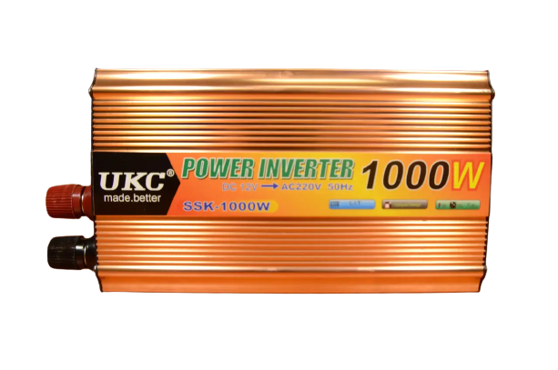 Автомобильный инвертор UKC 1000 W AC/DC 12-220 V - фото 1