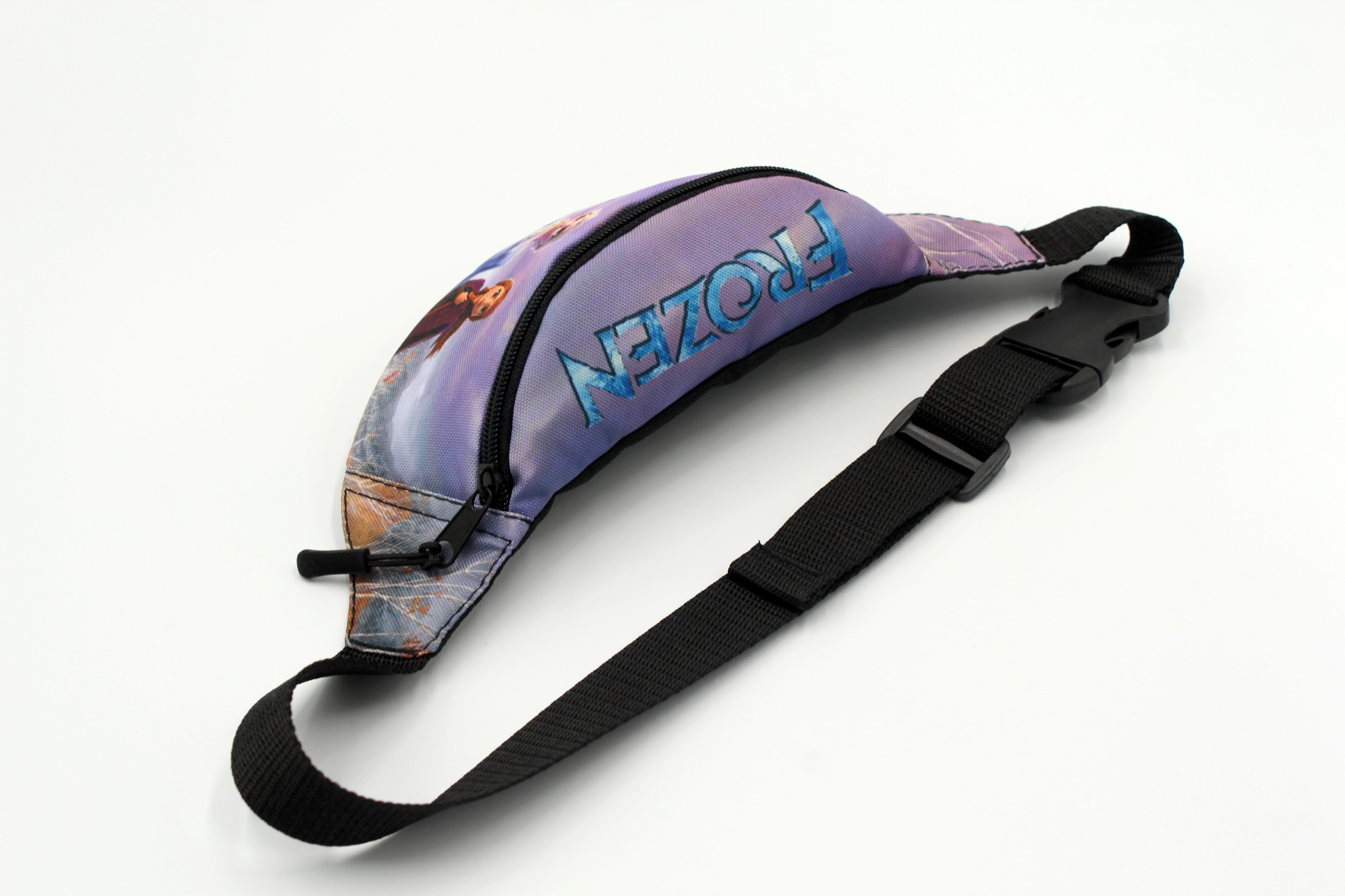 Бананка для девочки с регулирующим ремешком 4-8 лет Frozen Анна и Эльза (Д-035) - фото 4 Бананка для девочки с регулирующим ремешком 4-8 лет Frozen Анна и Эльза (Д-035) - фото 4