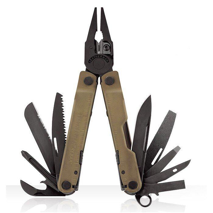 Мультиинструмент Leatherman Rebar Coyote Standard 17 функций Sand (832406)