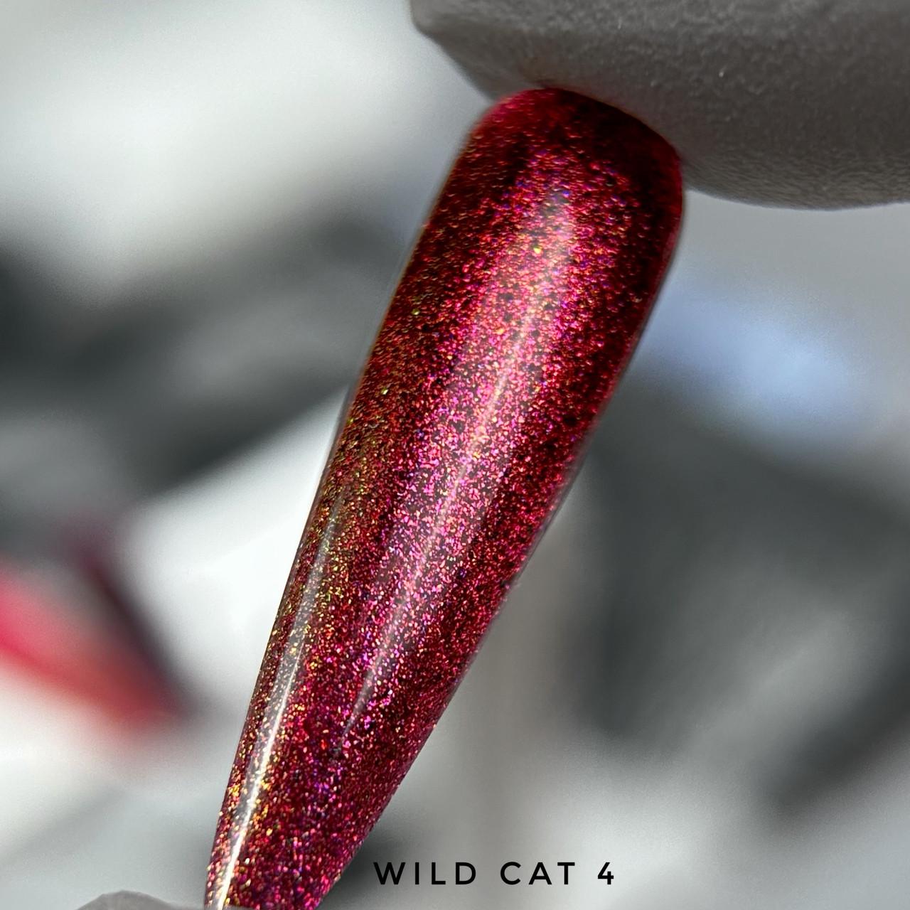 Гель-лак для ногтей Saga Wild Cat Кошачий глаз №04 9 мл